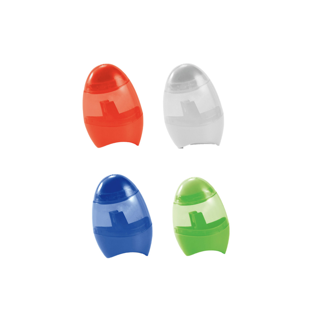 Sacapuntas y goma de borrar Stevy